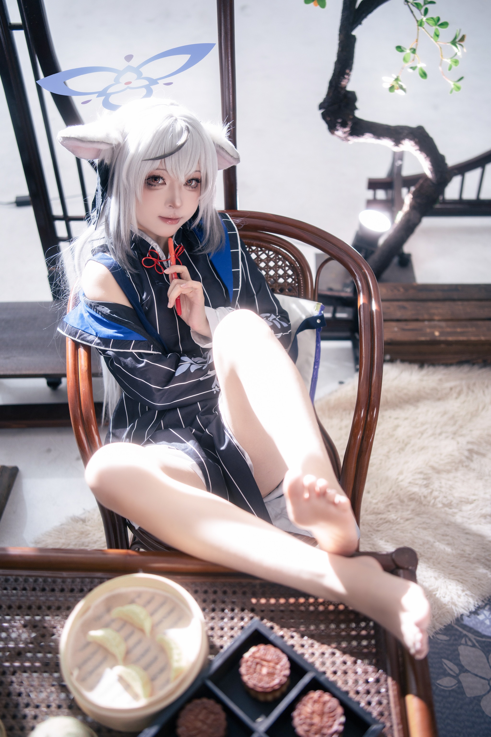 图片[1]-矢量鱼 – NO.020 蔚蓝档案 春原心奈 [33P]-XikXak